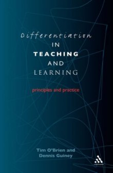 Differentiation in teaching and learning: principles and practice