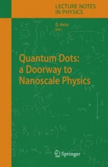 Quantum dots: a doorway to nanoscale physics