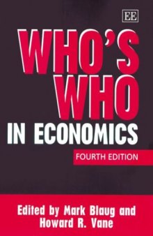 Who's who in economics