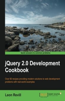 JQuery 2.0 Development Cookbook