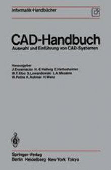CAD-Handbuch: Auswahl und Einführung von CAD-Systemen
