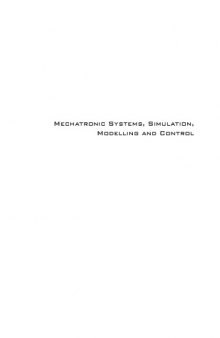 Mechatronic Systems Simulation Modeling and Control