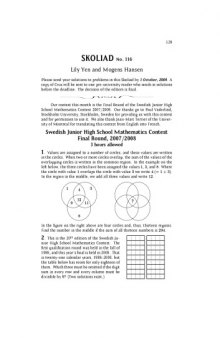 Crux Mathematicorum with Mathematical Mayhem - Volume 35 Number 3 (Apr 2009) 