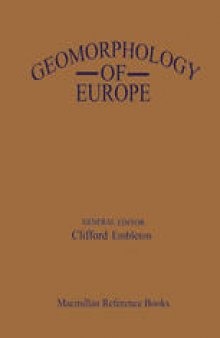 Geomorphology of Europe