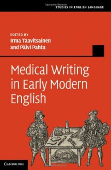 Medical Writing in Early Modern English  