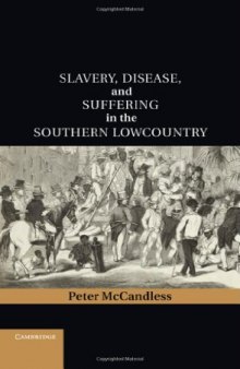 Slavery, Disease, and Suffering in the Southern Lowcountry (Cambridge Studies on the American South)  