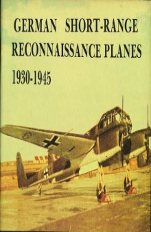 German short-range reconnaissance planes, 1930-1945