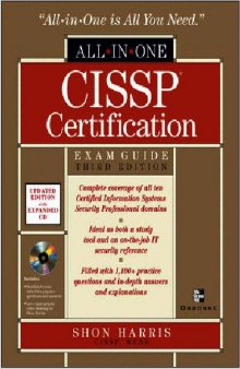 CISSP Certification All-in-One Exam Guide
