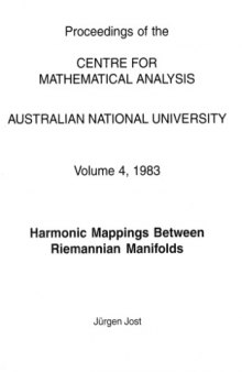 Harmonic mappings between Riemannian manifolds