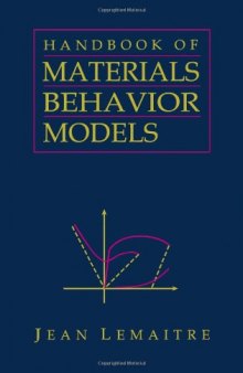 Handbook of Materials Behavior Models