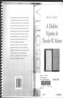 A dialética negativa de Theodor W. Adorno: A ontologia do estado falso