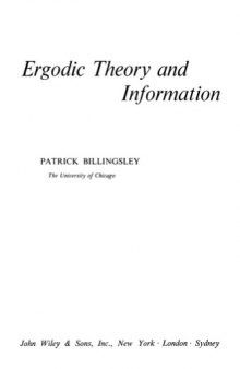Ergodic theory and information