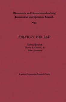 Strategy for R&D: Studies in the Microeconomics of Development