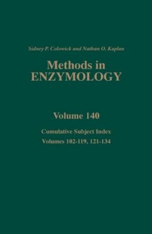 Cumulative Subject Index, Volumes 102-119, 121-134