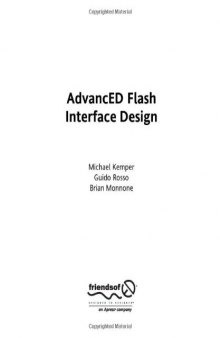 AdvancED Flash Interface Design (Advanced Design)