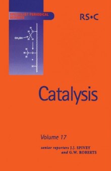 Catalysis: Vol 17 (Specialist Periodical Reports)