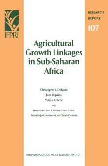 Agricultural Growth Linkages in Sub-Saharan Africa