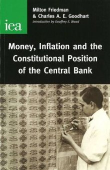 Money, Inflation and the Constitutional Position of Central Banks