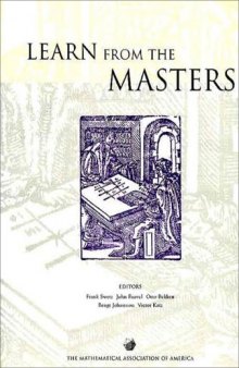 Learn from the Masters (Classroom Resource Materials)