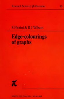 Edge colourings of graphs