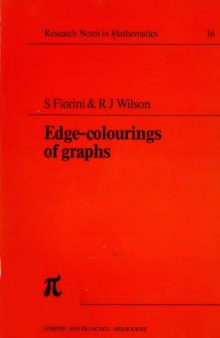 Edge-colourings of Graphs