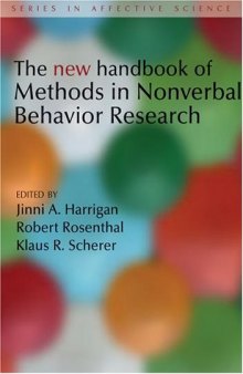 The New Handbook of Methods in Nonverbal Behavior Research