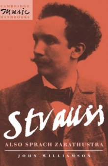 Strauss: Also sprach Zarathustra (Cambridge Music Handbooks)