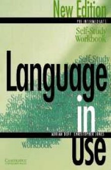 Language in Use Pre-Intermediate New Edition Self-study workbook