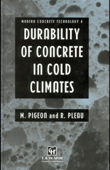 Durability of Concrete in Cold Climates