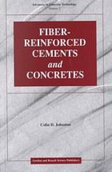 Fiber-reinforced cements and concretes