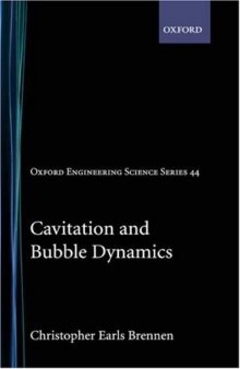 Cavitation and bubble dynamics