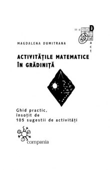 Magdalena Dumitrana - Activitati matematice in gradinita