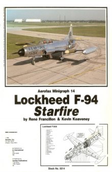 Lockheed F-94 Starfire - Minigraph 14 