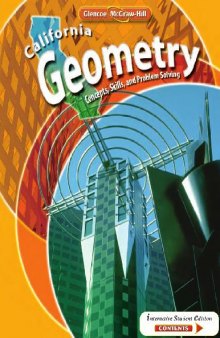 California Geometry - Concepts, Skills, and Problem Solving