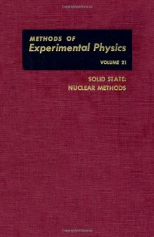 Solid State: Nuclear Methods