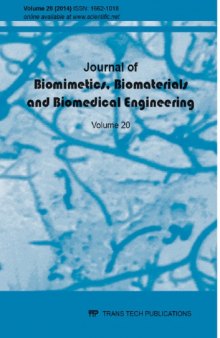 20 Journal of Biomimetics, Biomaterials and Biomedical Engineering