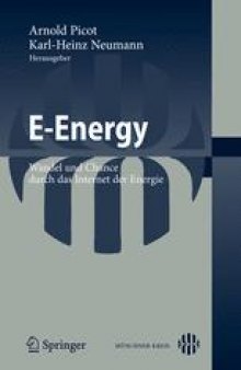 E-Energy: Wandel und Chance durch das Internet der Energie