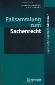 Fallsammlung zum Sachenrecht