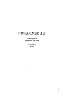 Strategic Concepts of Go