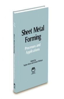 Sheet Metal Forming: Processes and Applications