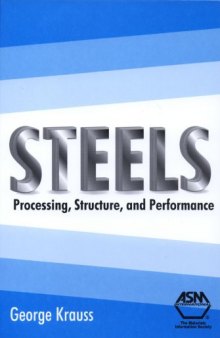 Steels Processing Structure and Performance