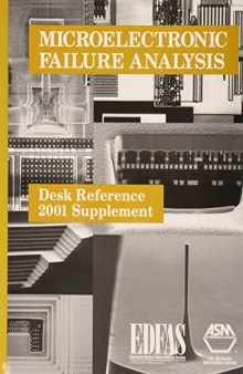 Microelectronic Failure Analysis Desk Reference: 2001 Supplement