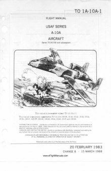 A-10A Flight Manual