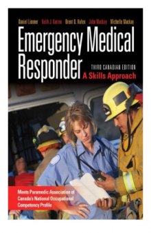 Emergency Medical Responder  A Skills Approach, Third Canadian Edition