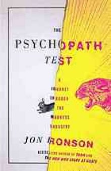 The psychopath test : a journey through the madness industry