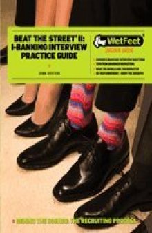 Beat the Street II: I-banking Interview Practice Guide