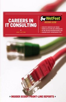 Careers in IT Consulting, 2009 Edition
