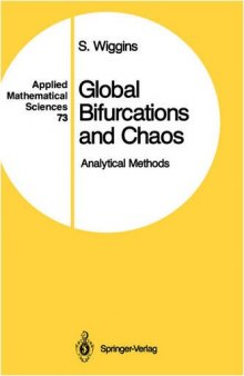 Global Bifurcations and Chaos: Analytical Methods