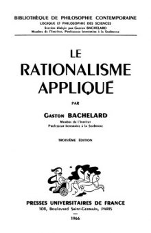 Le rationalisme applique