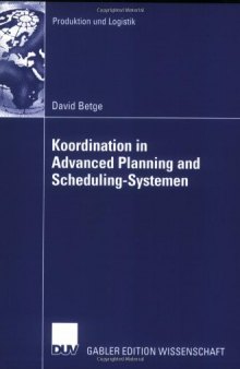 Koordination in Advanced Planning und Scheduling-Systemen